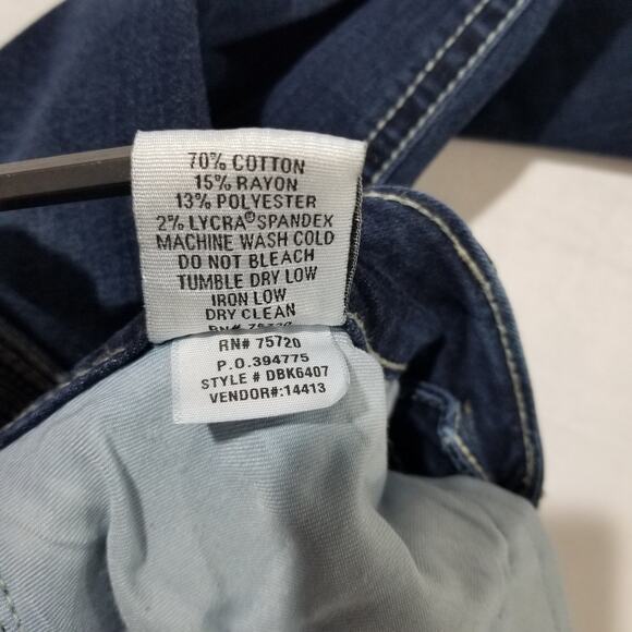 Daytrip Jeans Womens 29L Virgo Bootcut Western Riding Rodeo Cowboy DBK6407 - Picture 6 of 10